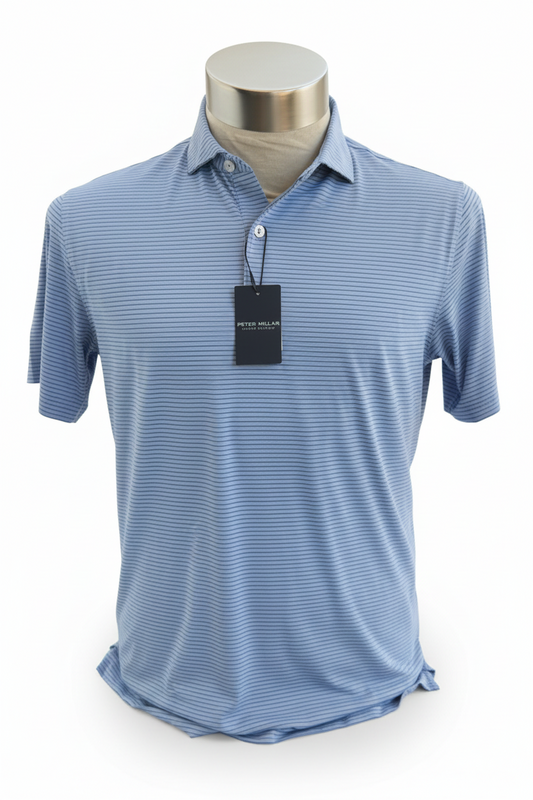 Peter Millar Ballad Performance Polo - Iris Mist