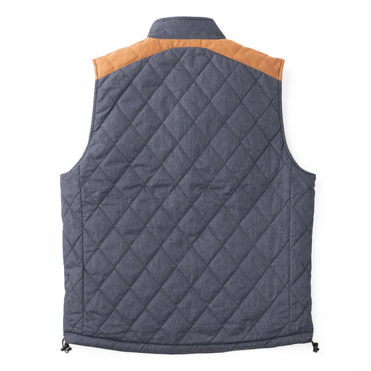 Madison Creek Outfitters High Point Reversible Vest - Whiskey & Navy