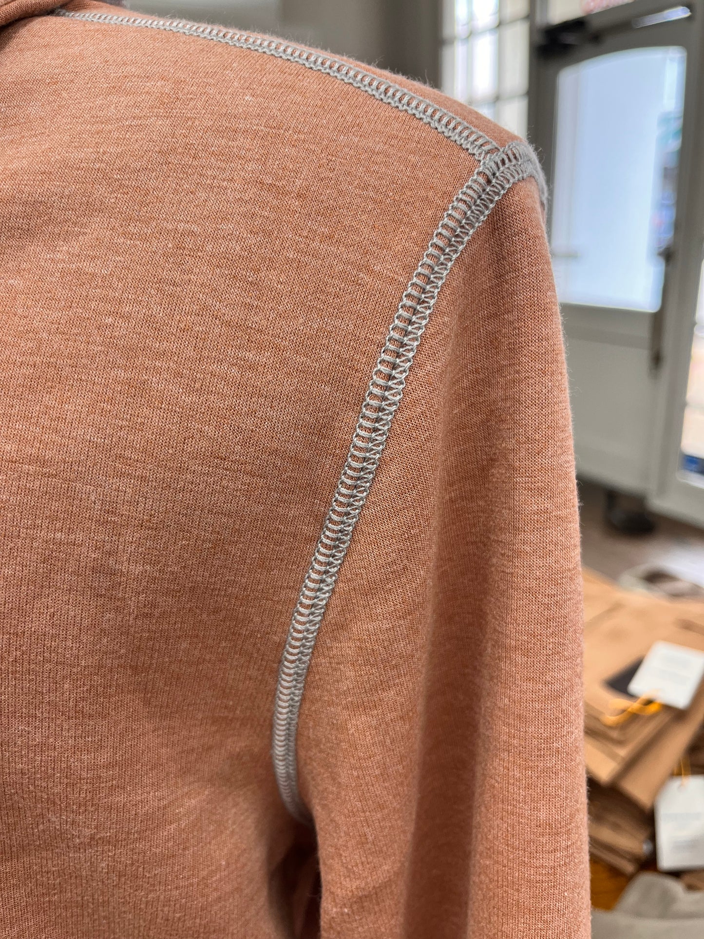 All Day Quarter Zip - Brick