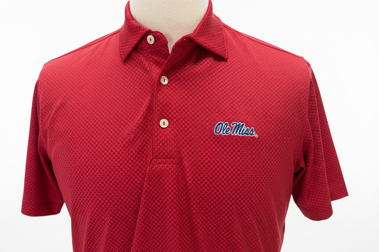 Tesseract Polo-Ole Miss Red