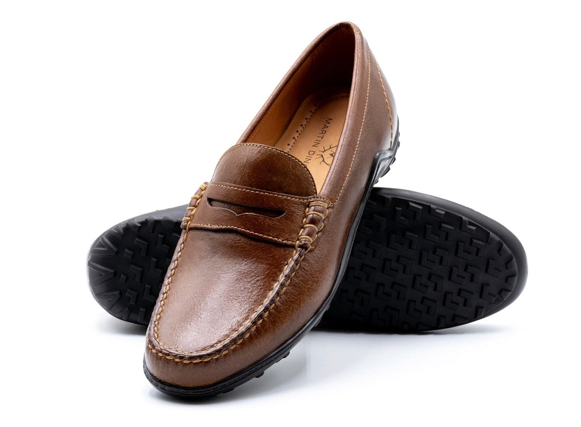 Penny Loafers-Burnt Cedar