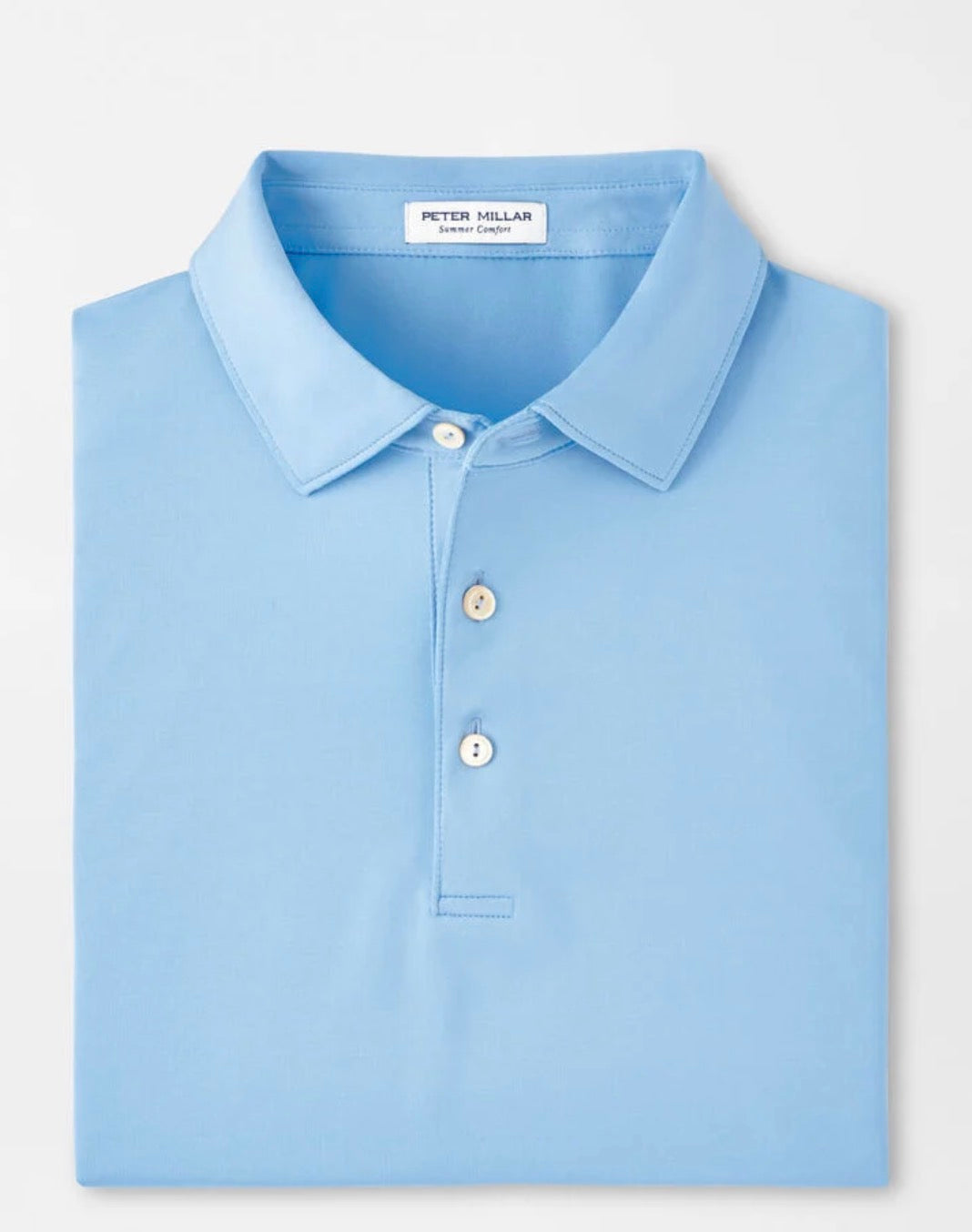 Solid Polo - Cottage Blue
