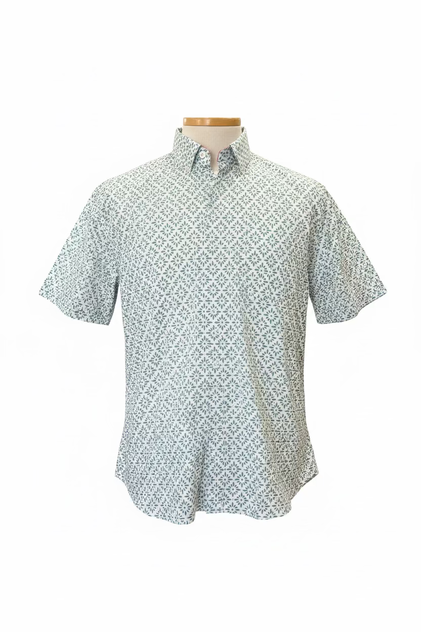 True Grit S/S Pocket Shirt-Blue
