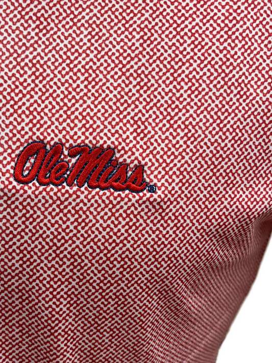 Hinson Polo-Ole Miss Red