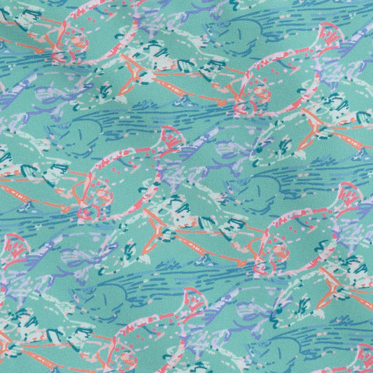 Genteal Swim Trunk - Teal Shoreline Catch