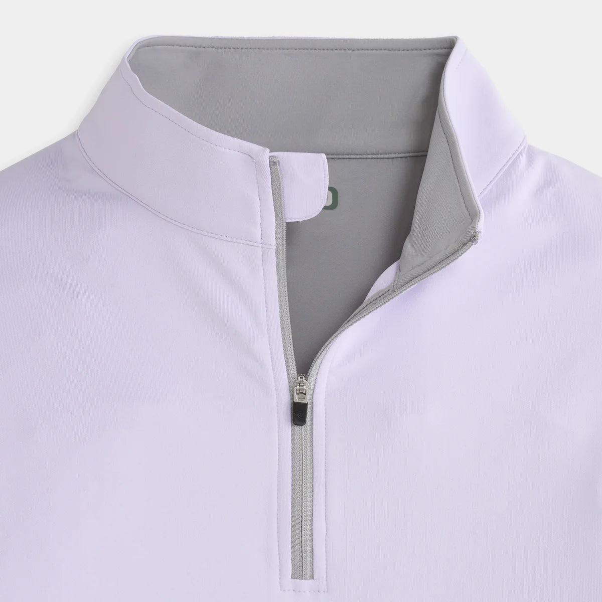 Perf Quarter Zip - Purple Ash