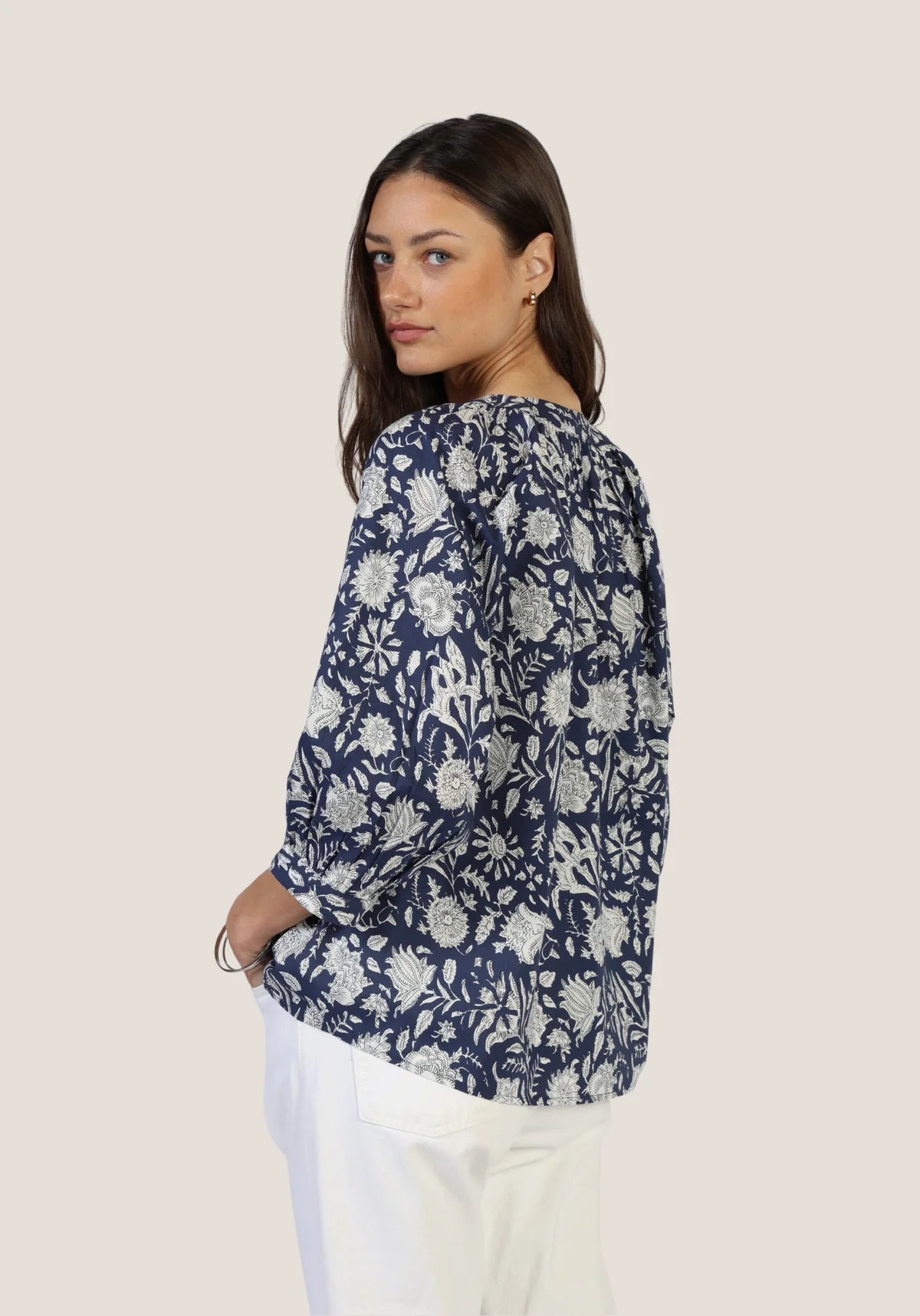 Emma Top - Navy