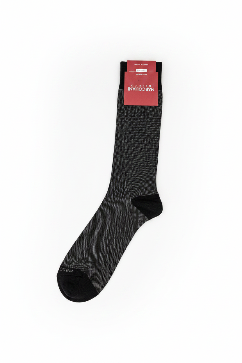 Black Socks-Birdseye