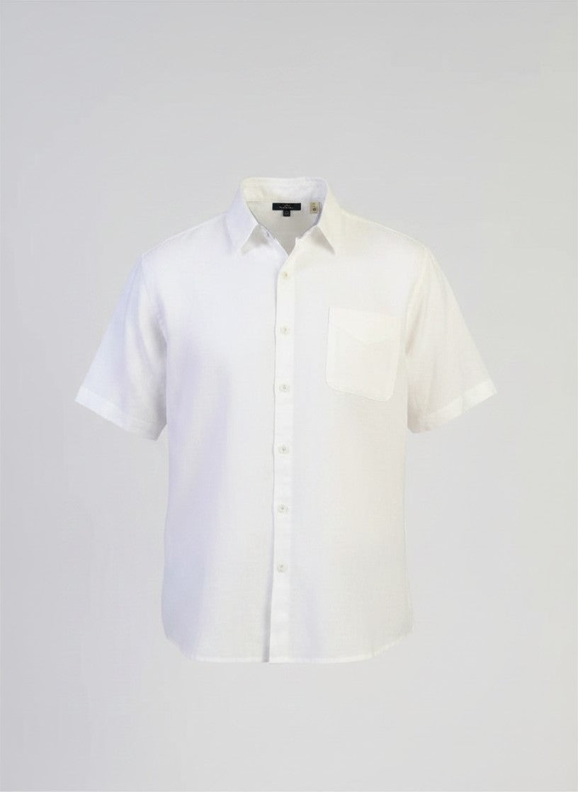 True Grit S/S Pocket Shirt-White