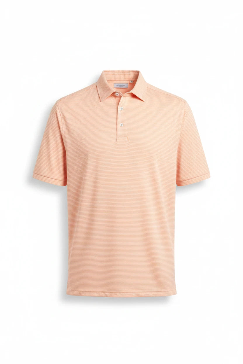 True Grit Stripe Knit-Orange