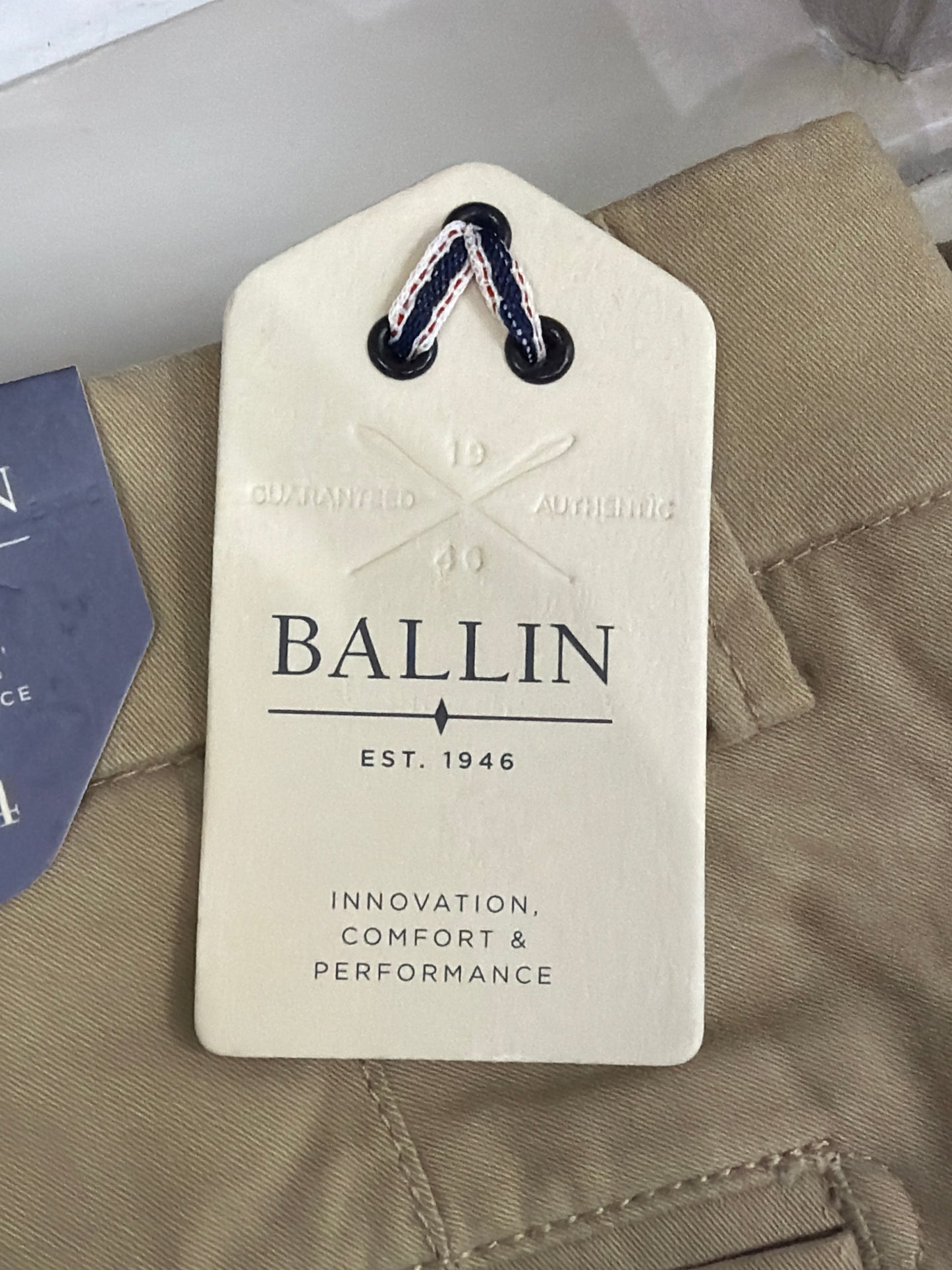 Pima Cotton Pant -Khaki