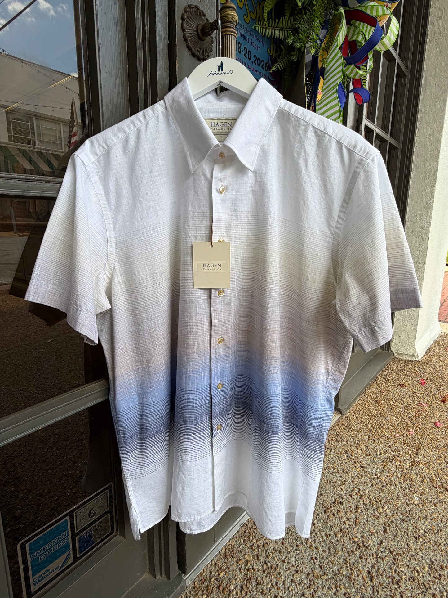 Woven SS Buttondown-Multi