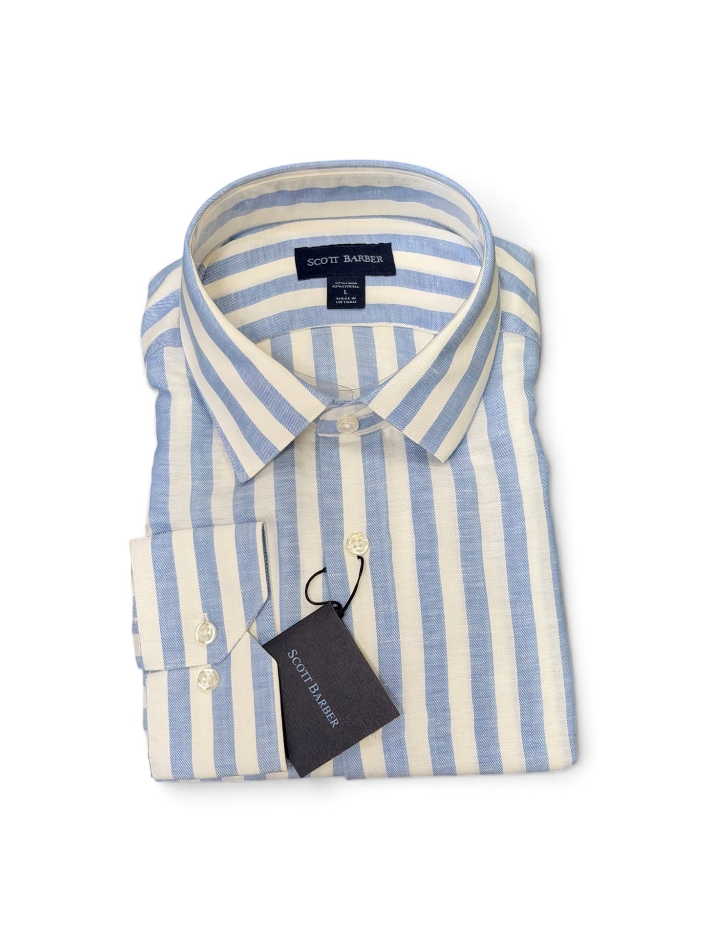 Seaside Stripe-Sky Blue