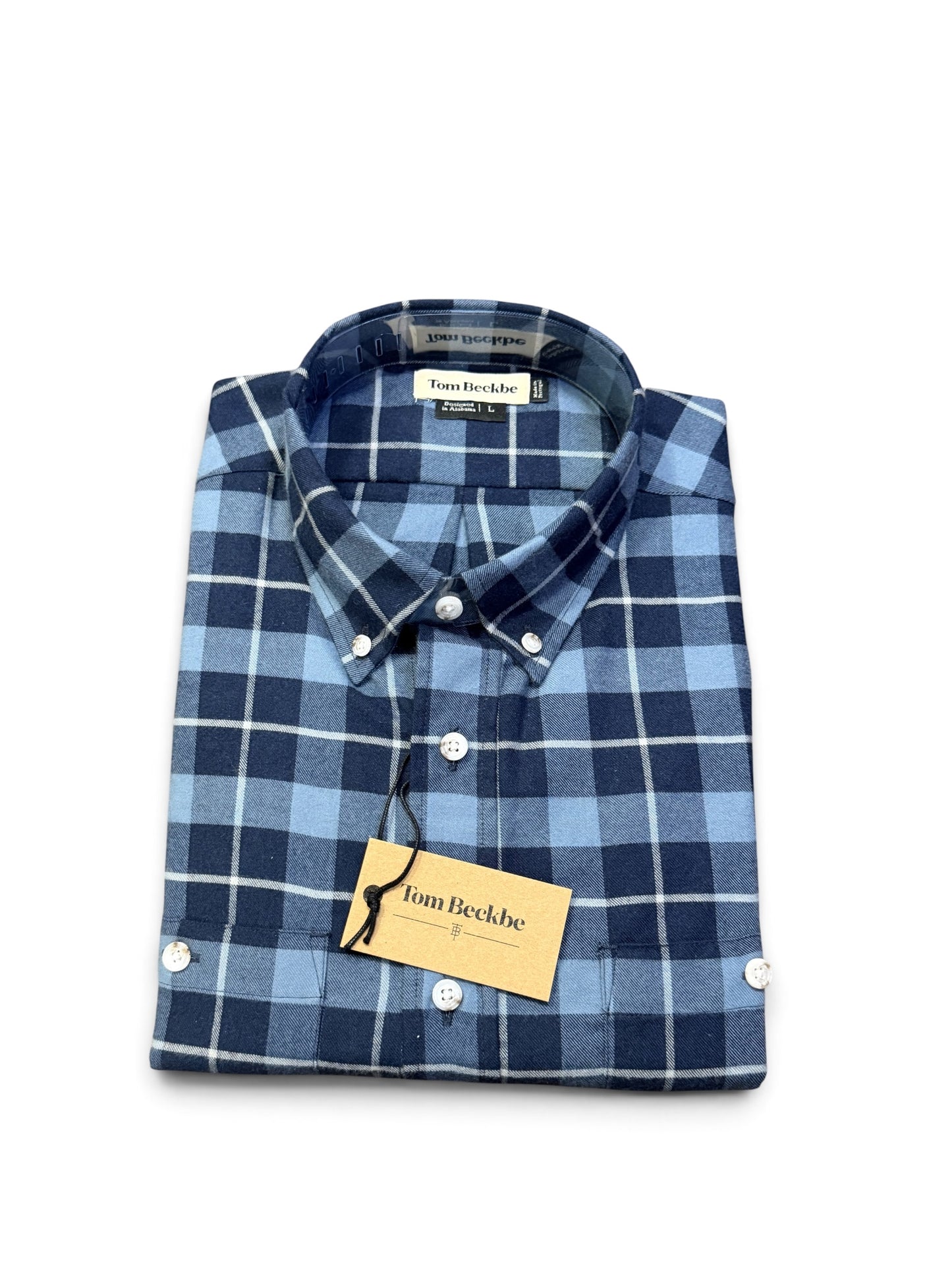 Highlands Buttondown-Blue Dusk
