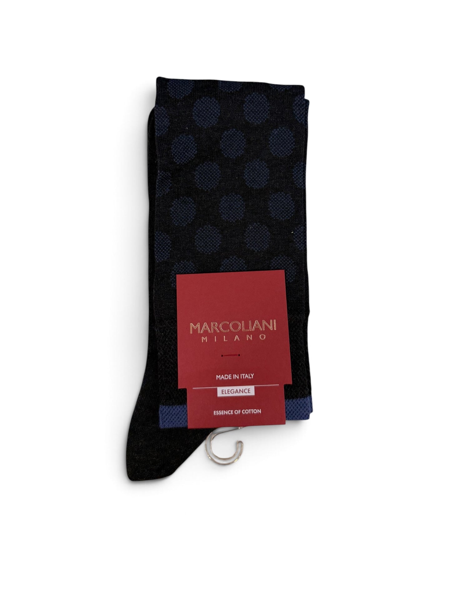 OTC Dotted Socks-Charcoal