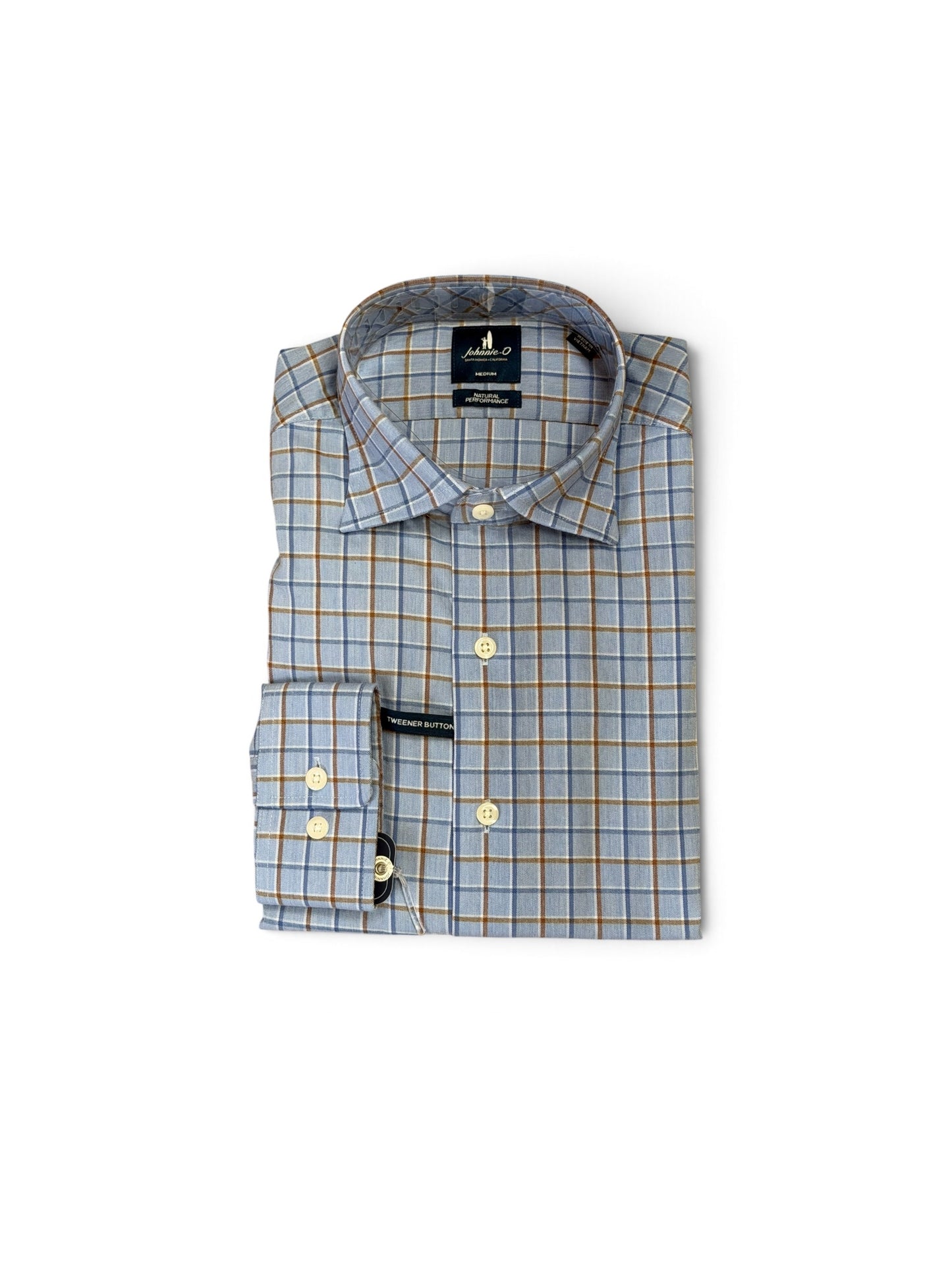 Chestnut Pane Buttondown-Salt Creek