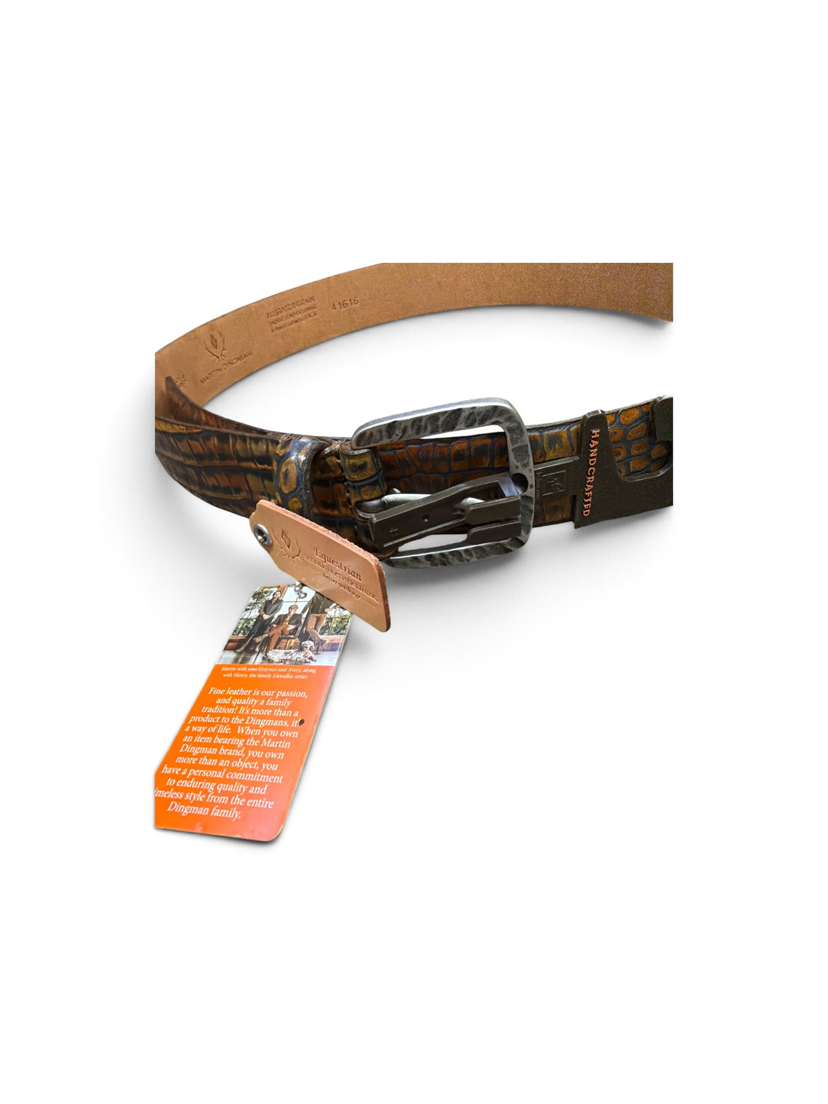 Alligator Grain Belt-Brown