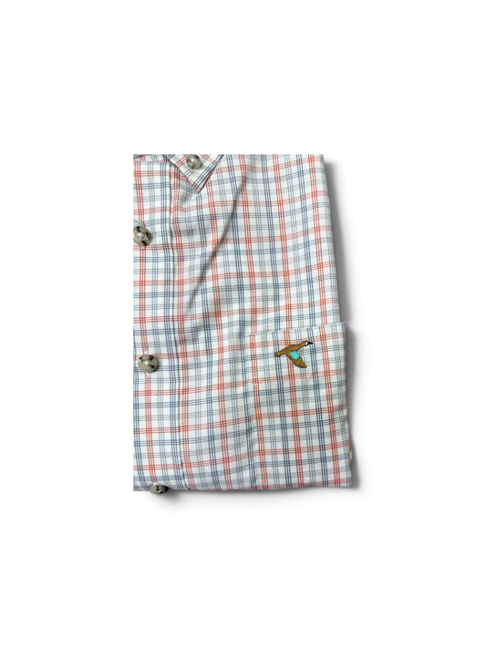 Swayze Cotton Sport Shirt-Ember