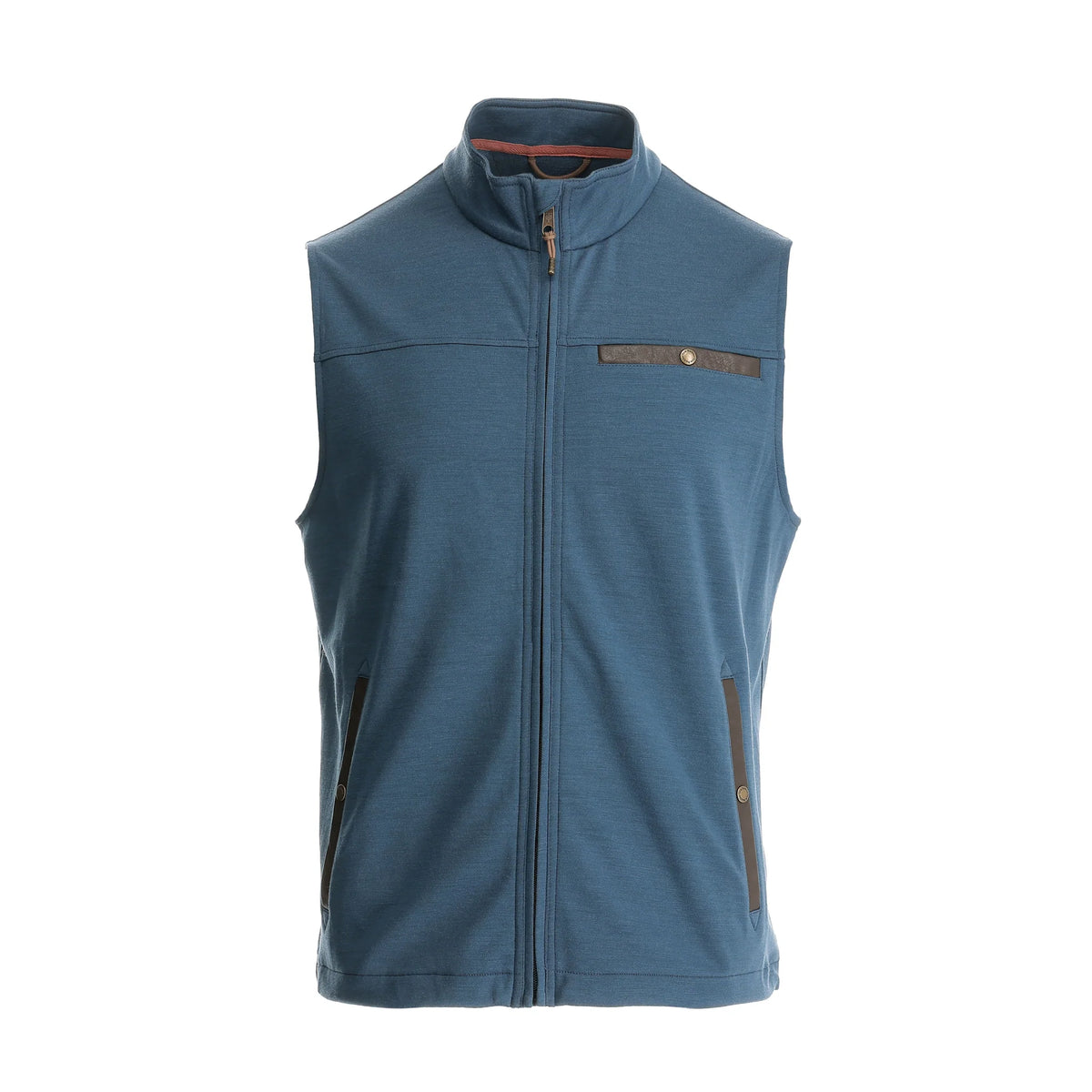 Tucker Fleece Vest-Cape Blue