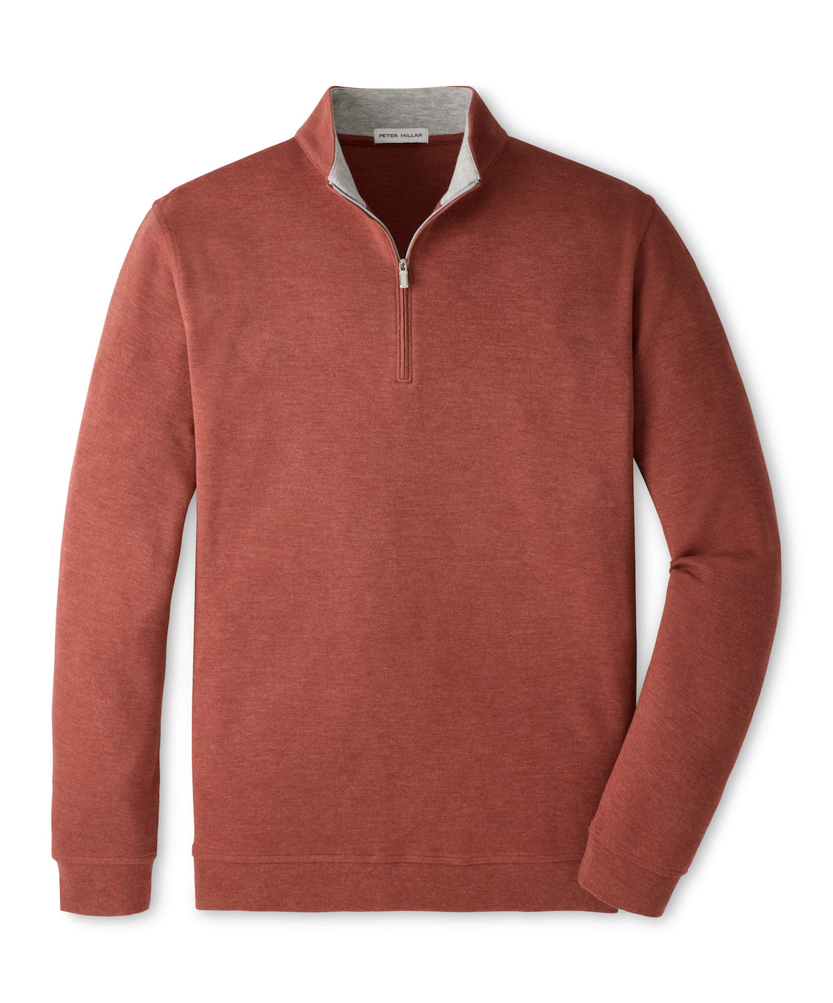 Crown Cmft Pullover-Burnt Orange