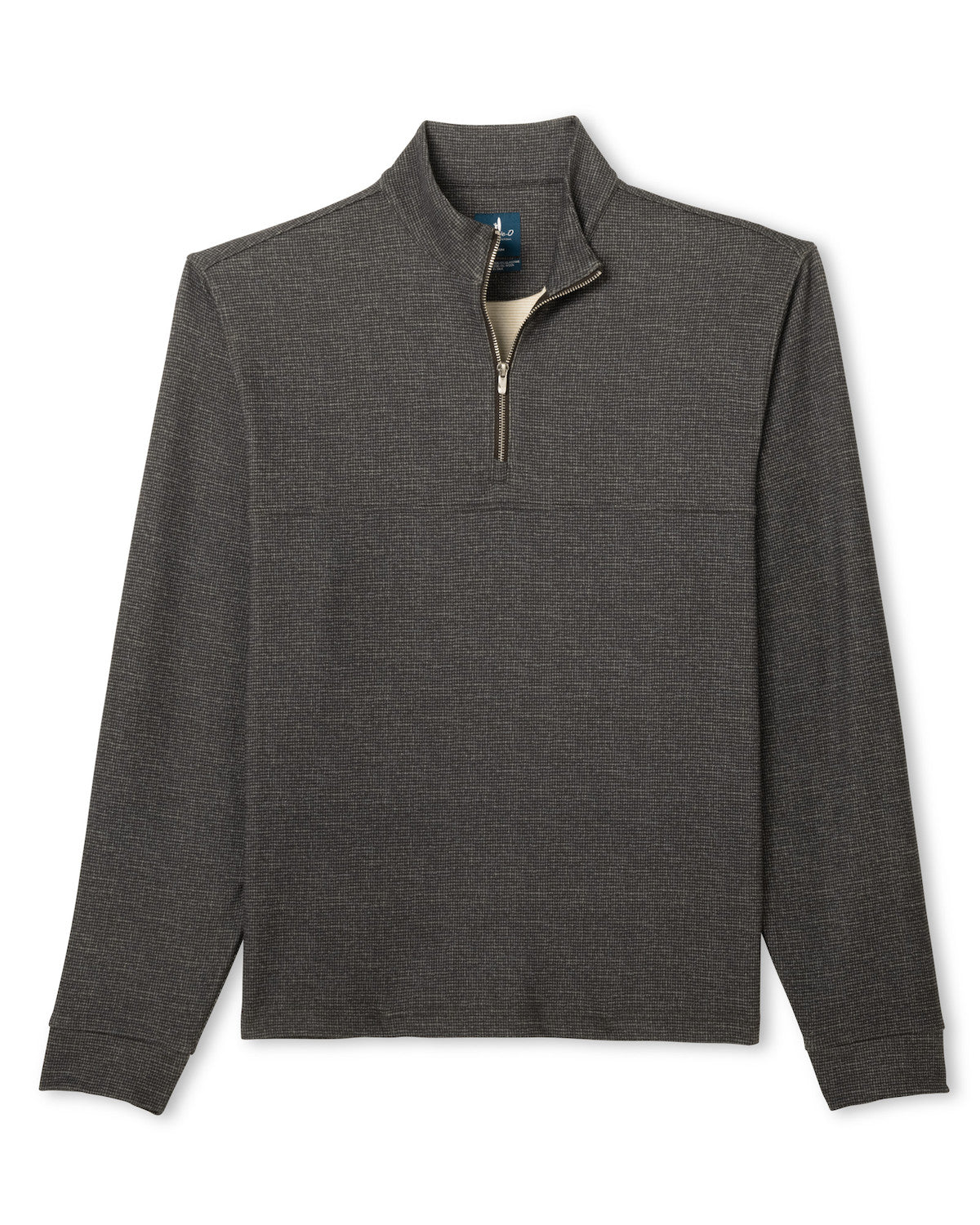 Mikey Quarter Zip-Coffee