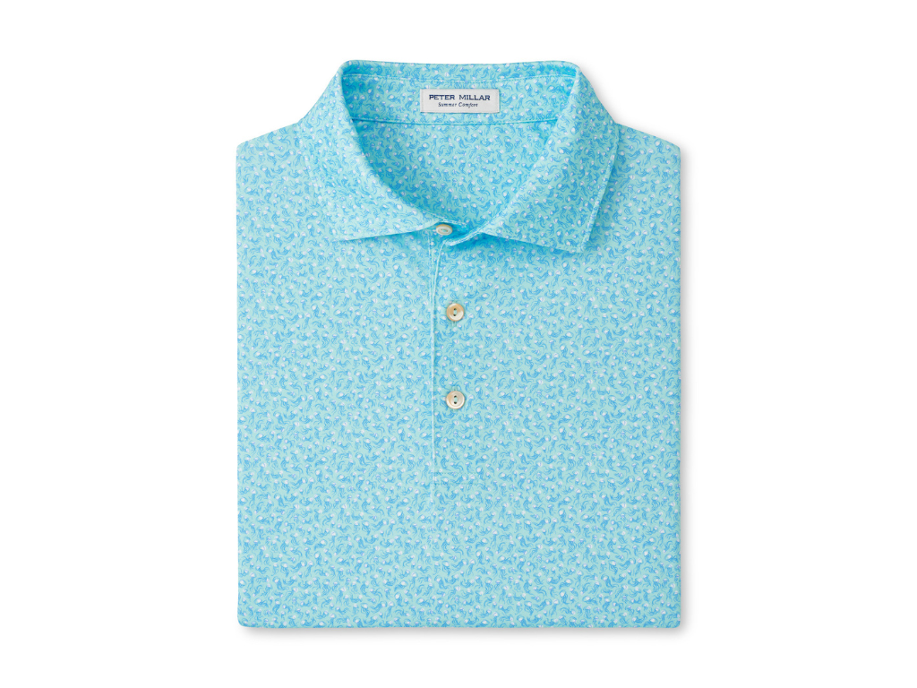 Jellyfish Performance Jersey Polo - Clearwater