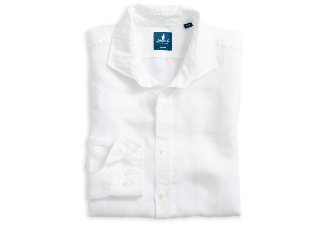 McCarthy Buttondown-White