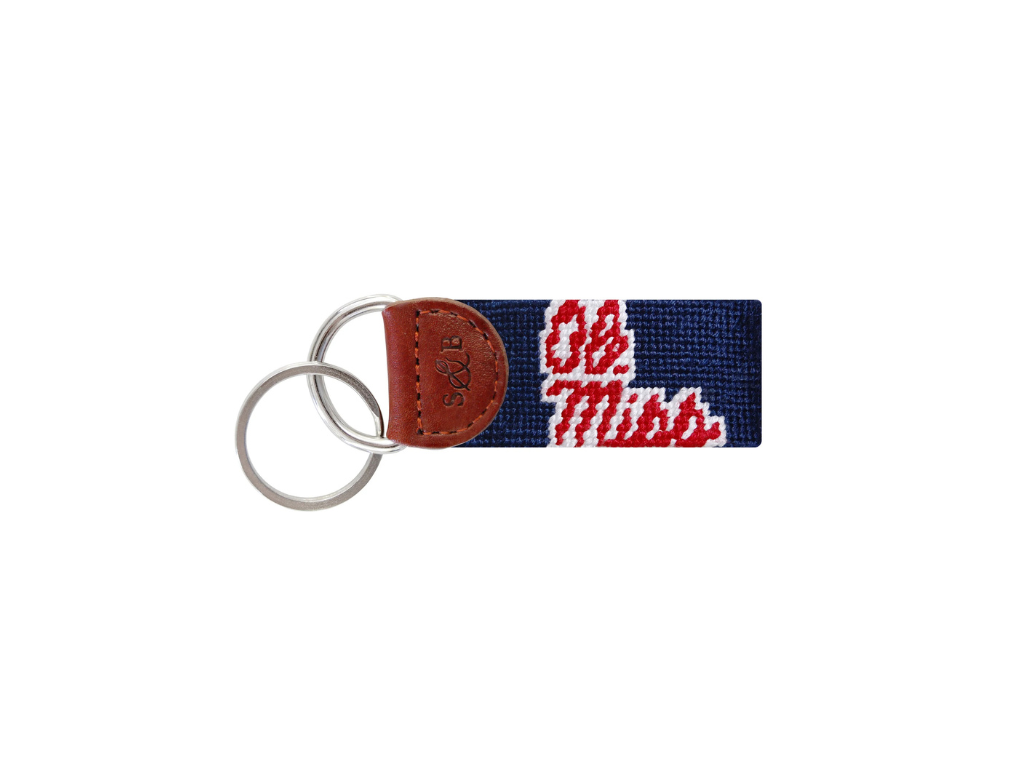 Ole Miss Key Fob (Dark Navy)