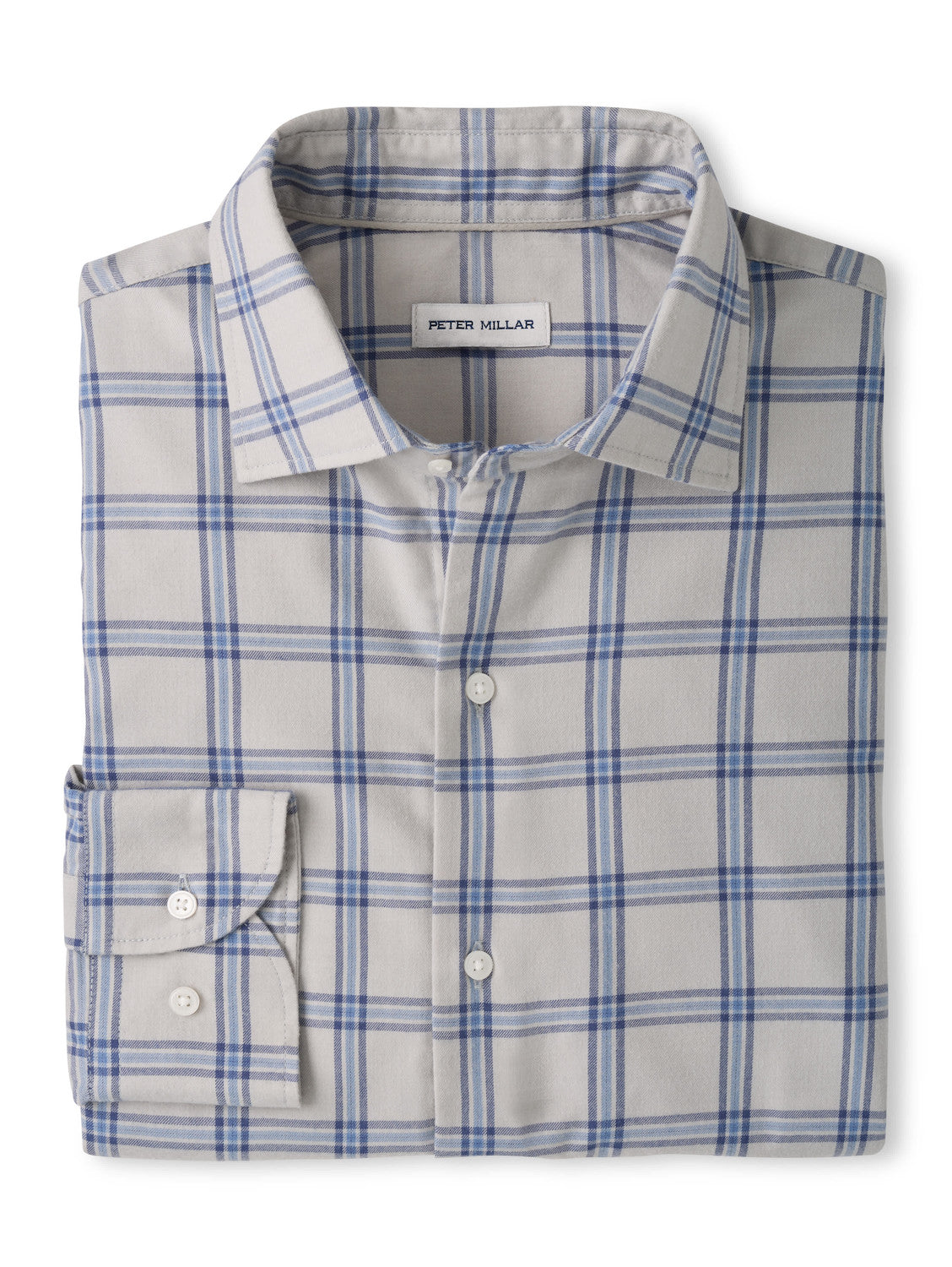 Preston Flannel Shirt-B. Grey
