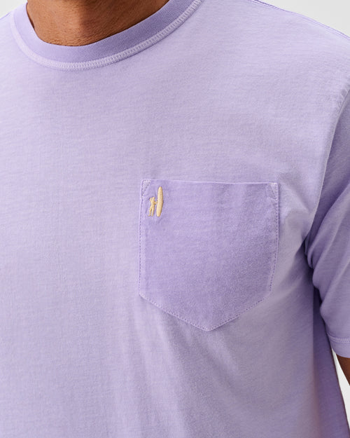 Dale Pocket T-Shirt -Purple Iris