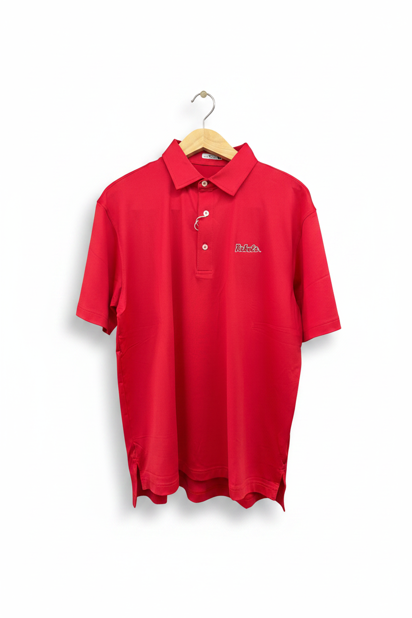 "Rebels" Polo-Cardinal Red