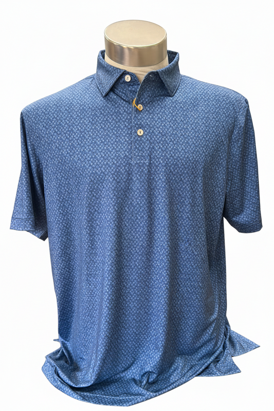 Pole Position Jersey Polo - Windsor Blue