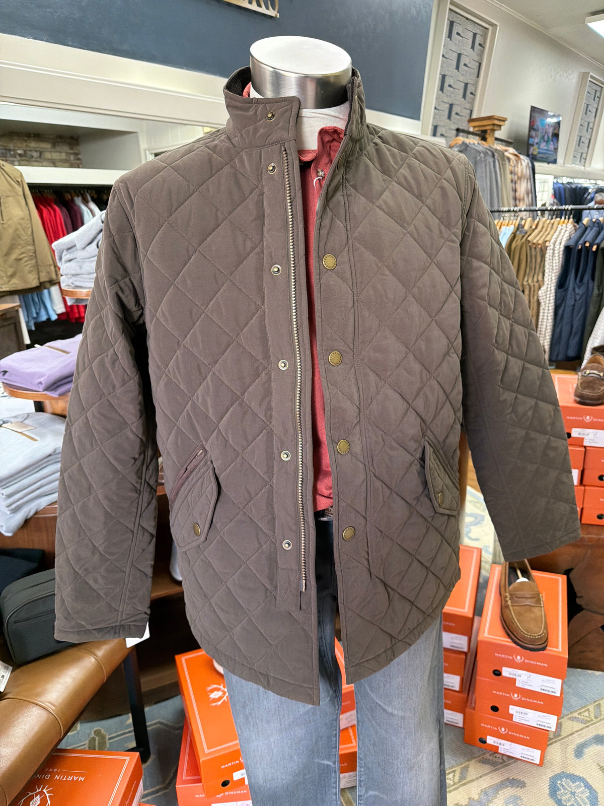 Barbour Quilted Shoveler Jacket