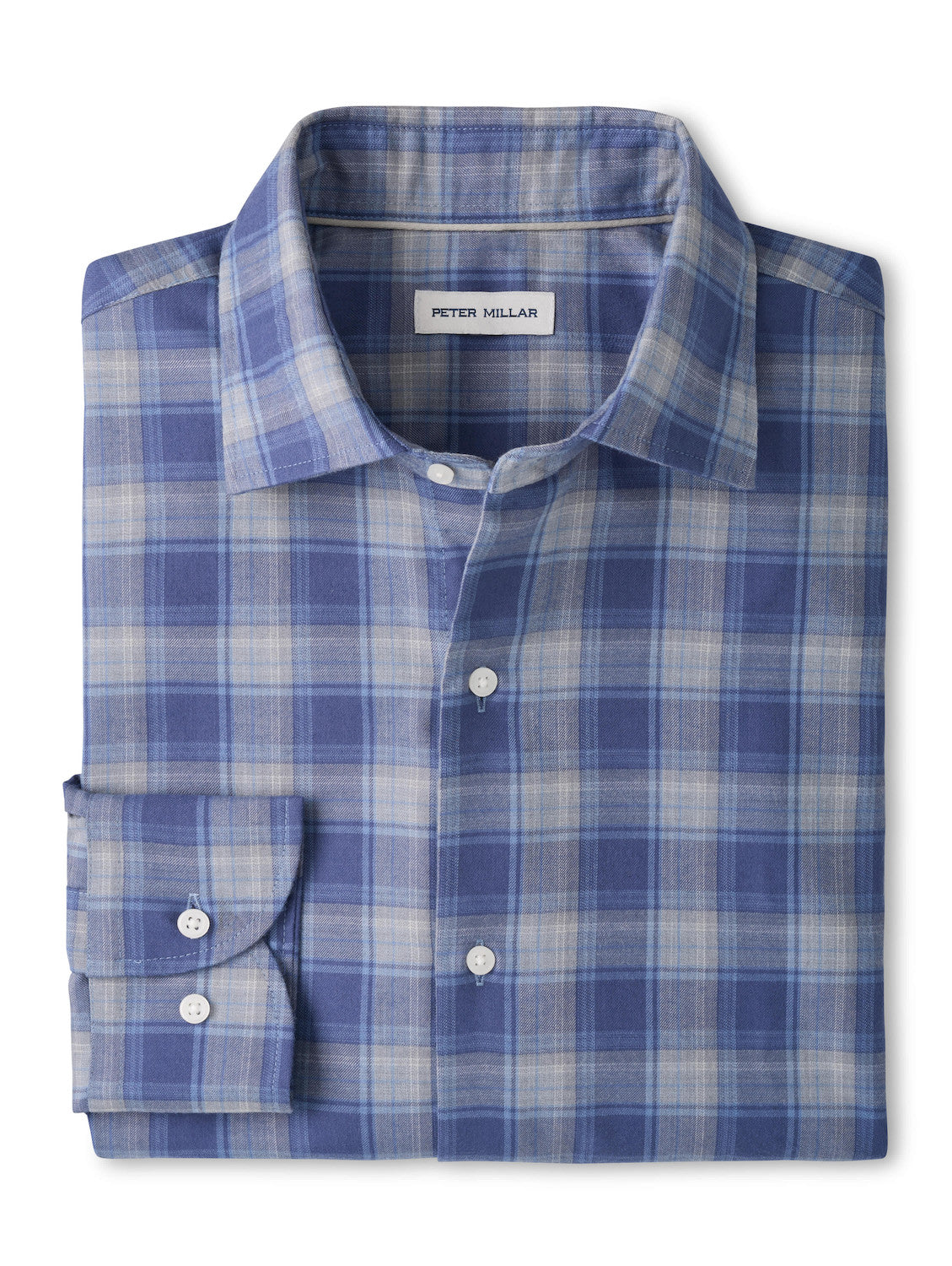 Cannon Flannel Shirt-Crown Blue