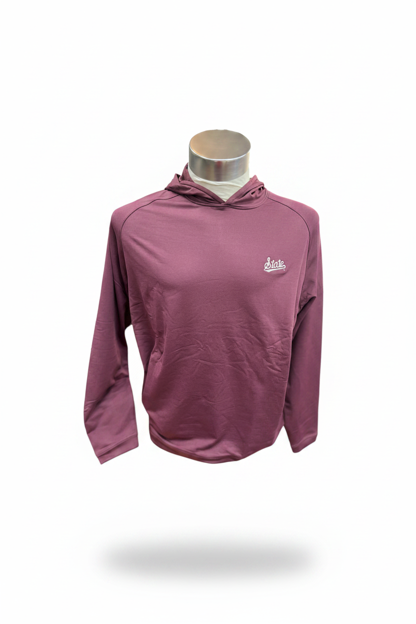 MS State Hoodie-Maroon