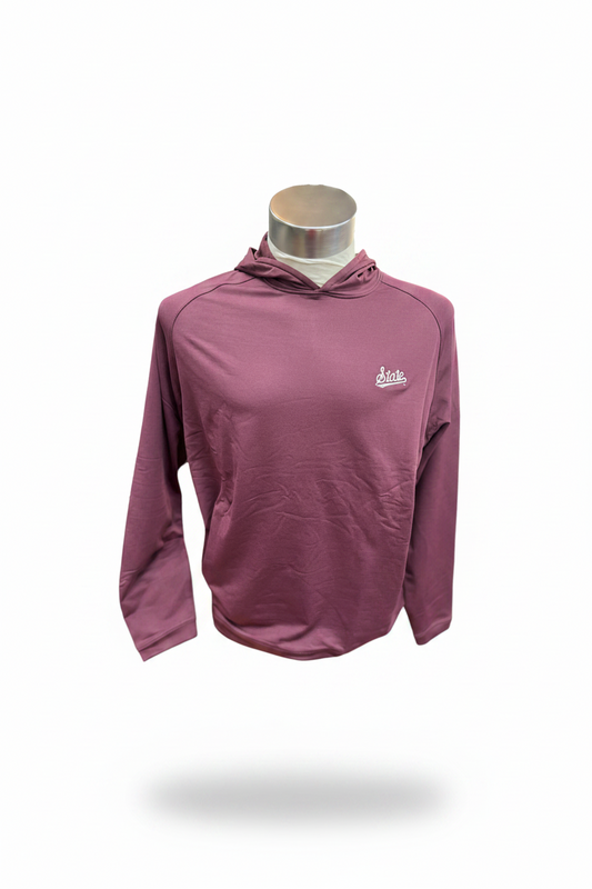MS State Hoodie-Maroon