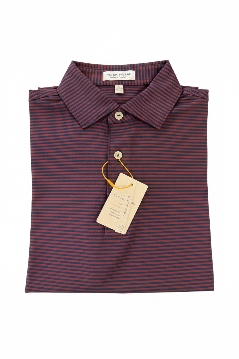 Hales Polo-Navy/Bordeaux