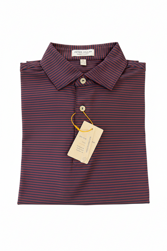 Hales Polo-Navy/Bordeaux