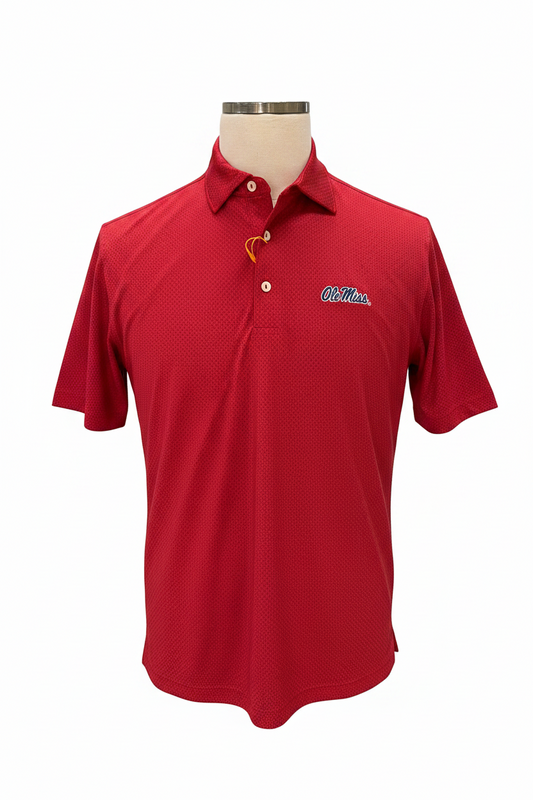 Tesseract Polo-Ole Miss Red