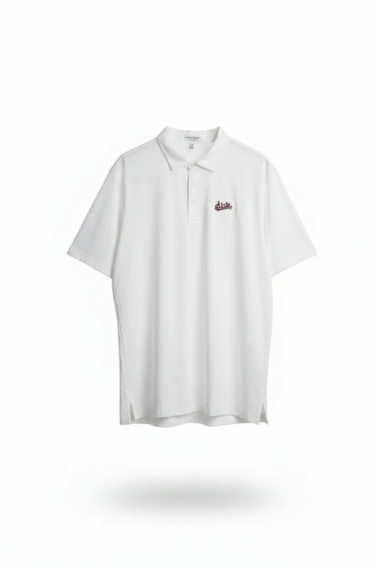 State Solid Polo-White