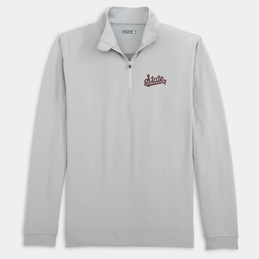 Johnnie O Mississippi State Alloy Performance Quarter-Zip