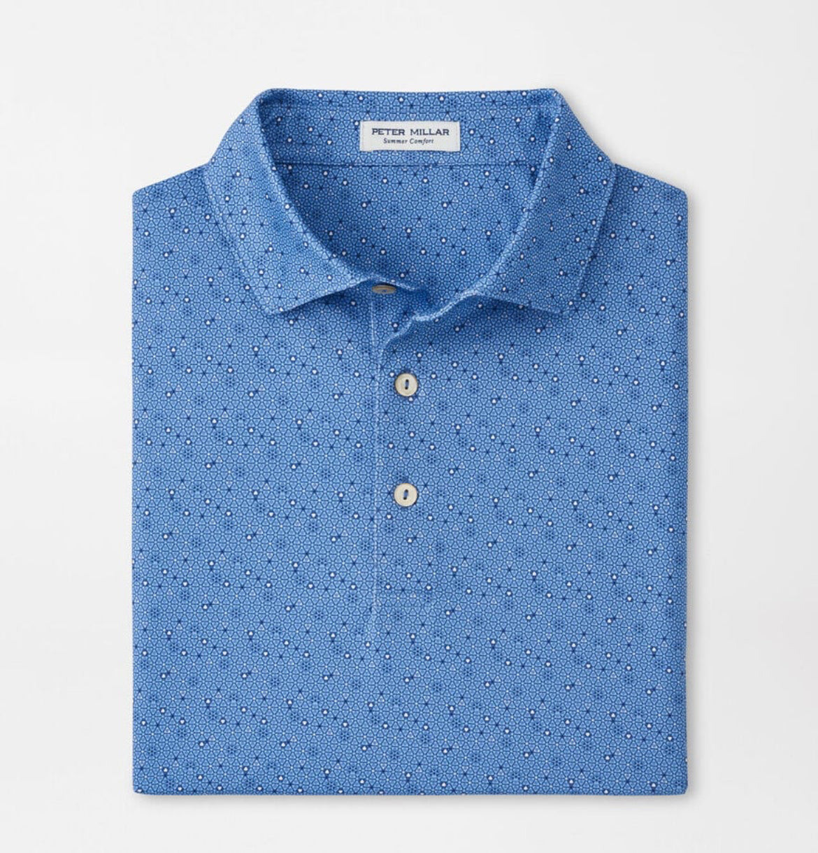 Peter Millar Geo Performance Polo - Evening Tide