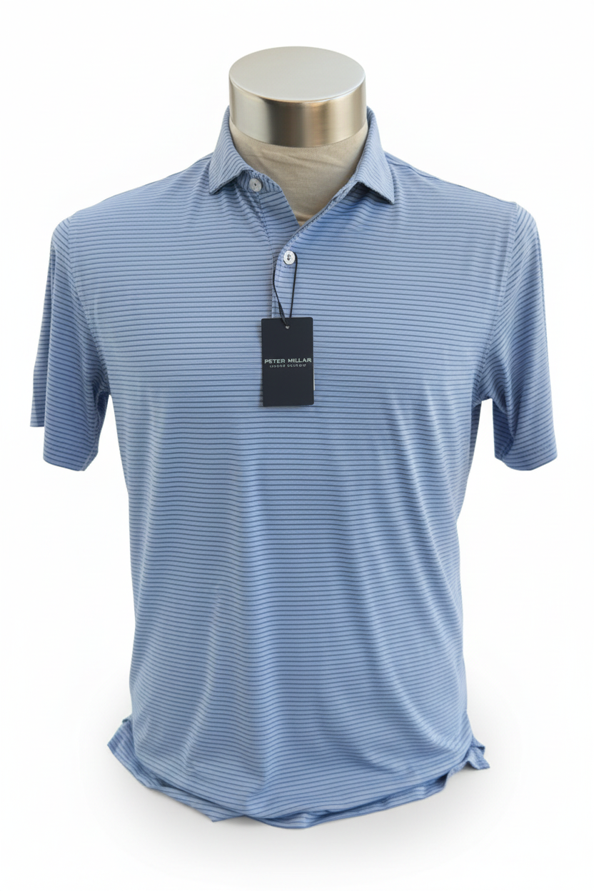 Peter Millar Ballad Performance Polo - Iris Mist