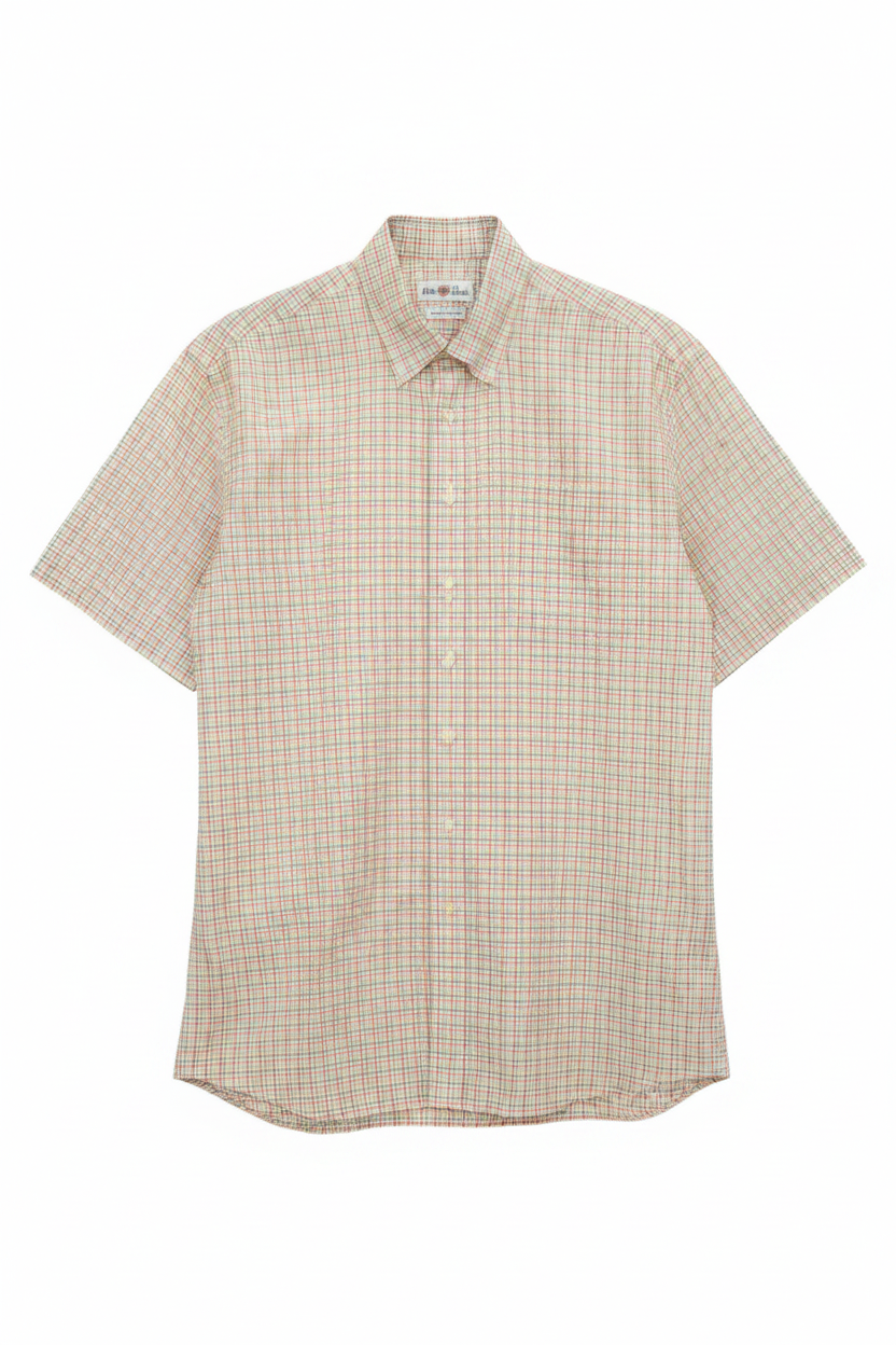 SS Classic Fit-Gold Check