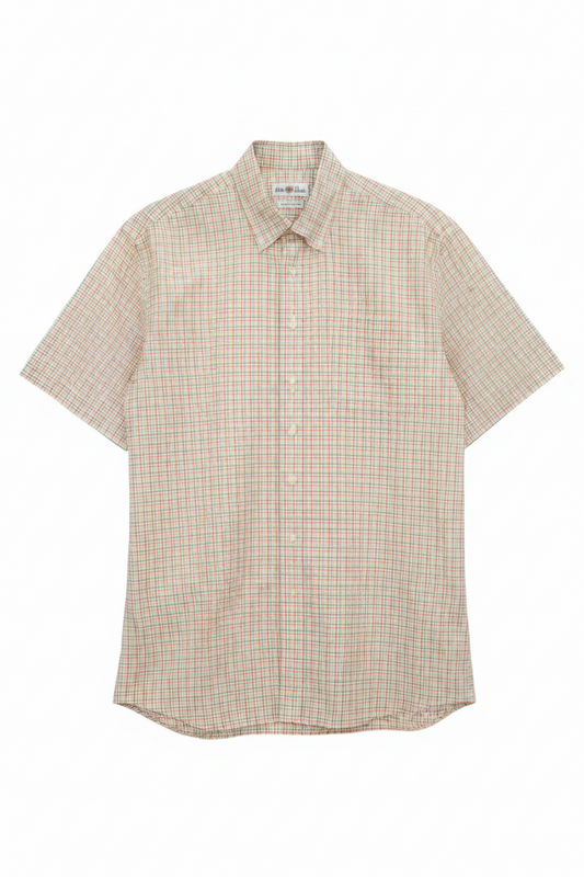 SS Classic Fit-Gold Check