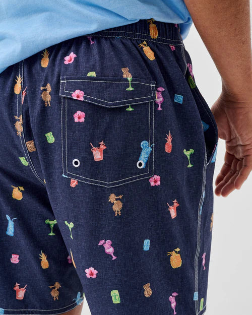 Johnnie O  7" Surf Shorts-Kanaloa