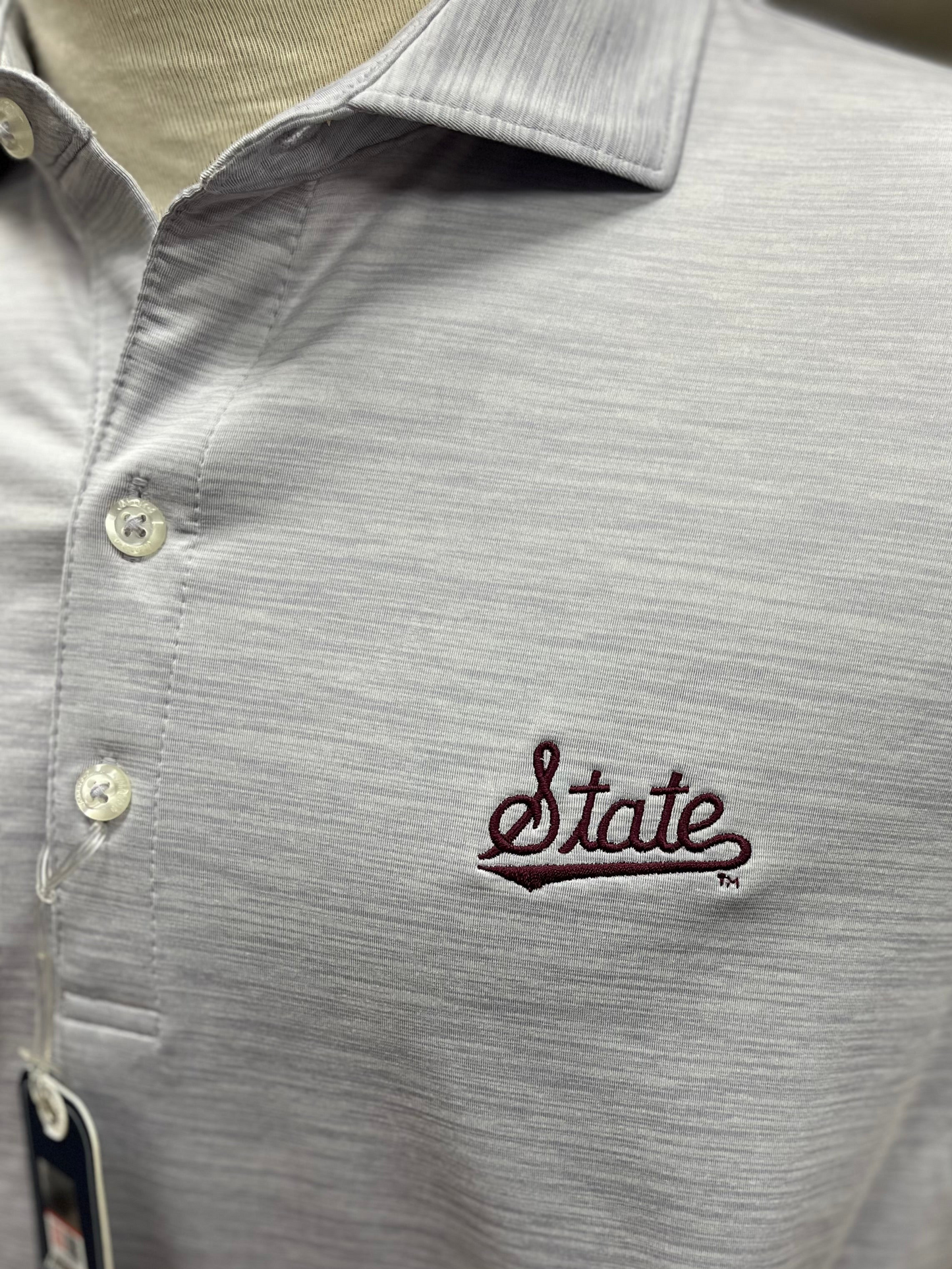 Huronn Polo-Light Gray