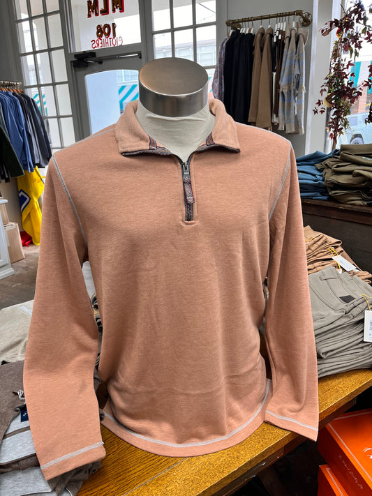 All Day Quarter Zip - Brick