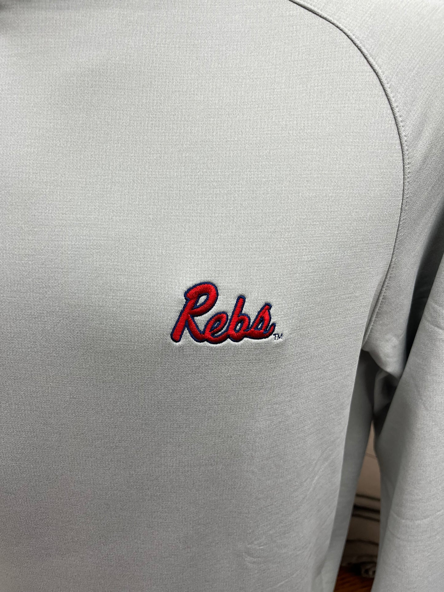 Peter Millar Rebs British Grey Performance Hoodie