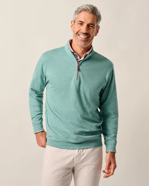 Sully Quarter Zip Pullover - Fountain